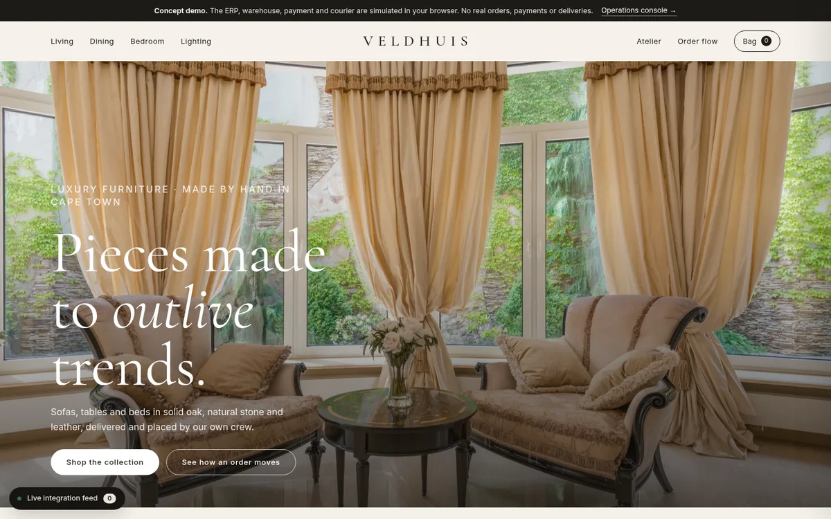 VELDHUIS furniture store